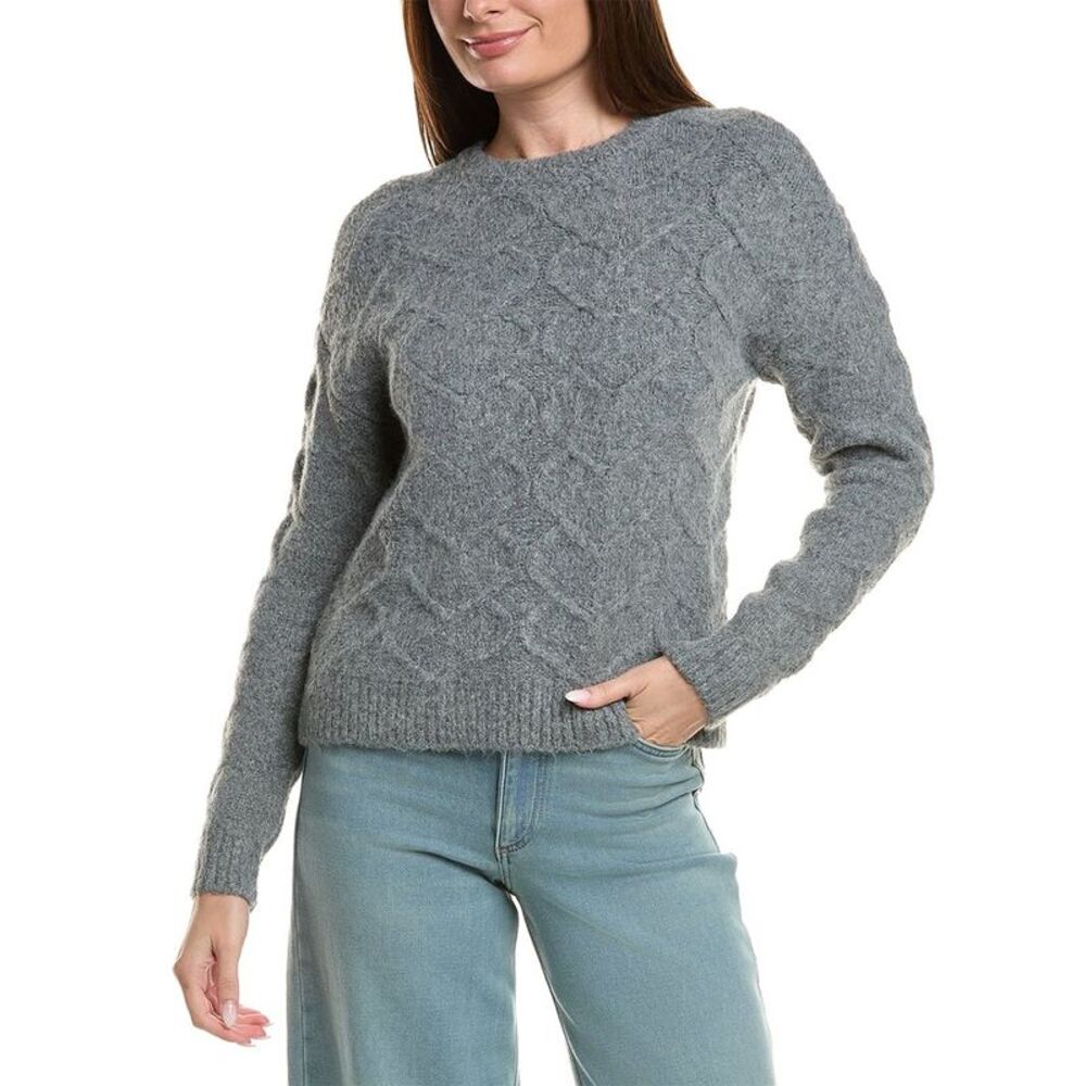 Rd Style Womens  Beth Crewneck Sweater, Gray